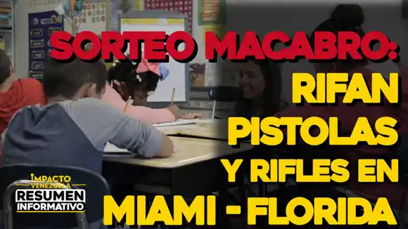 Escuela en Florida entrega rifles y armas a alumnos y maestros a través de un sorteo – VIDEO IMPACTO VENEZUELA