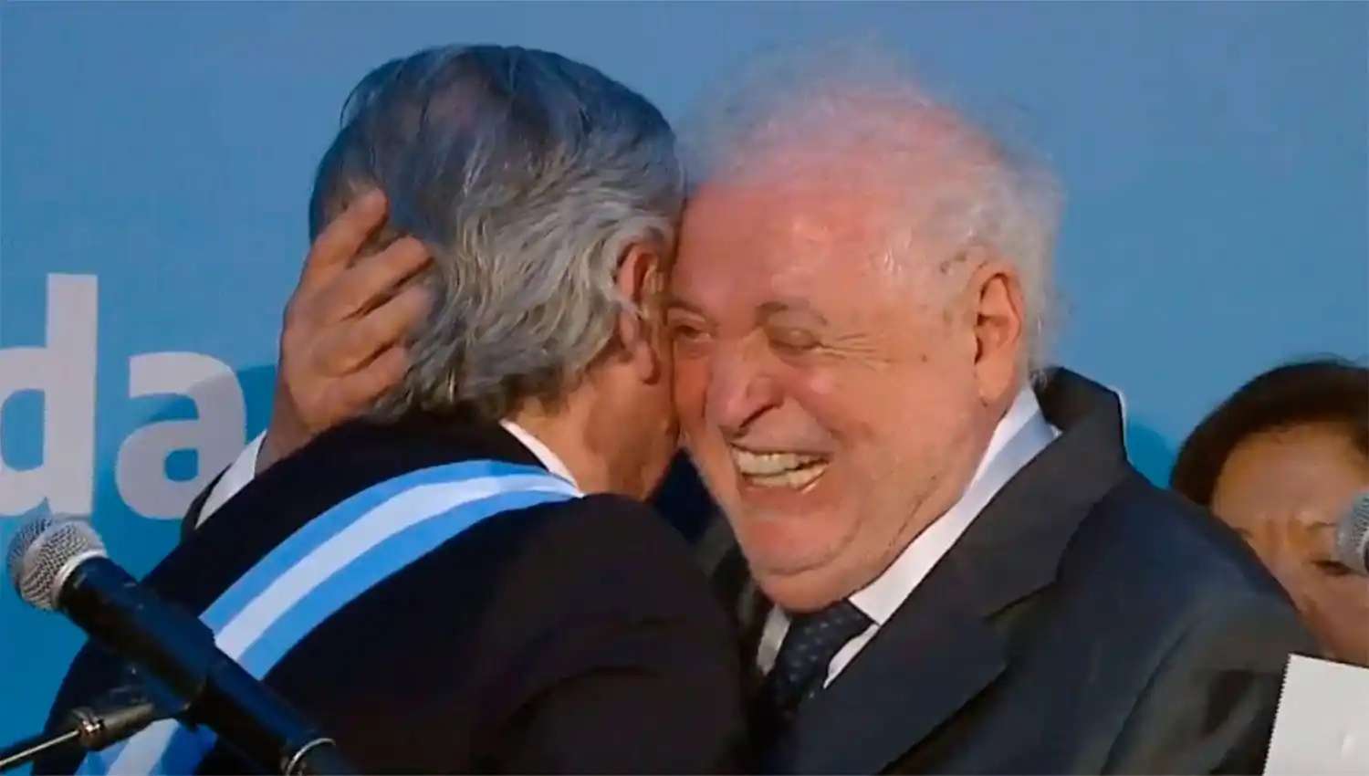  Ginés González García , "Wado" De Pedro y Carlos Zannini, los ovacionados