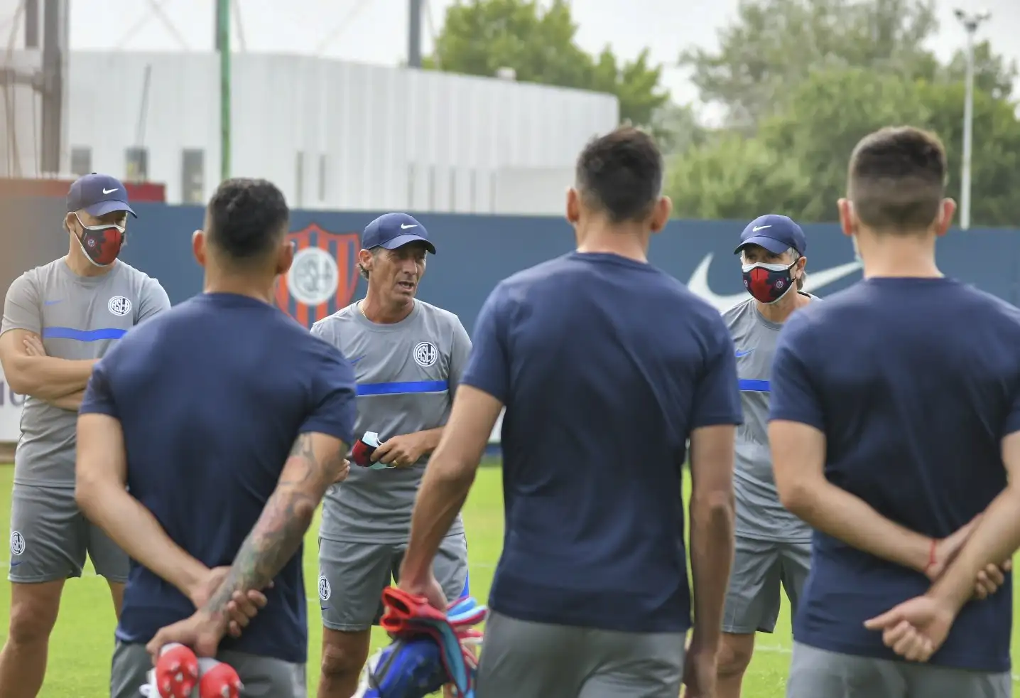 Troglio, al frente de la práctica de San Lorenzo.