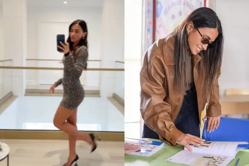 Antonela Roccuzzo anunció una subasta de indumentaria para ayudar a una escuela en Cabin 9