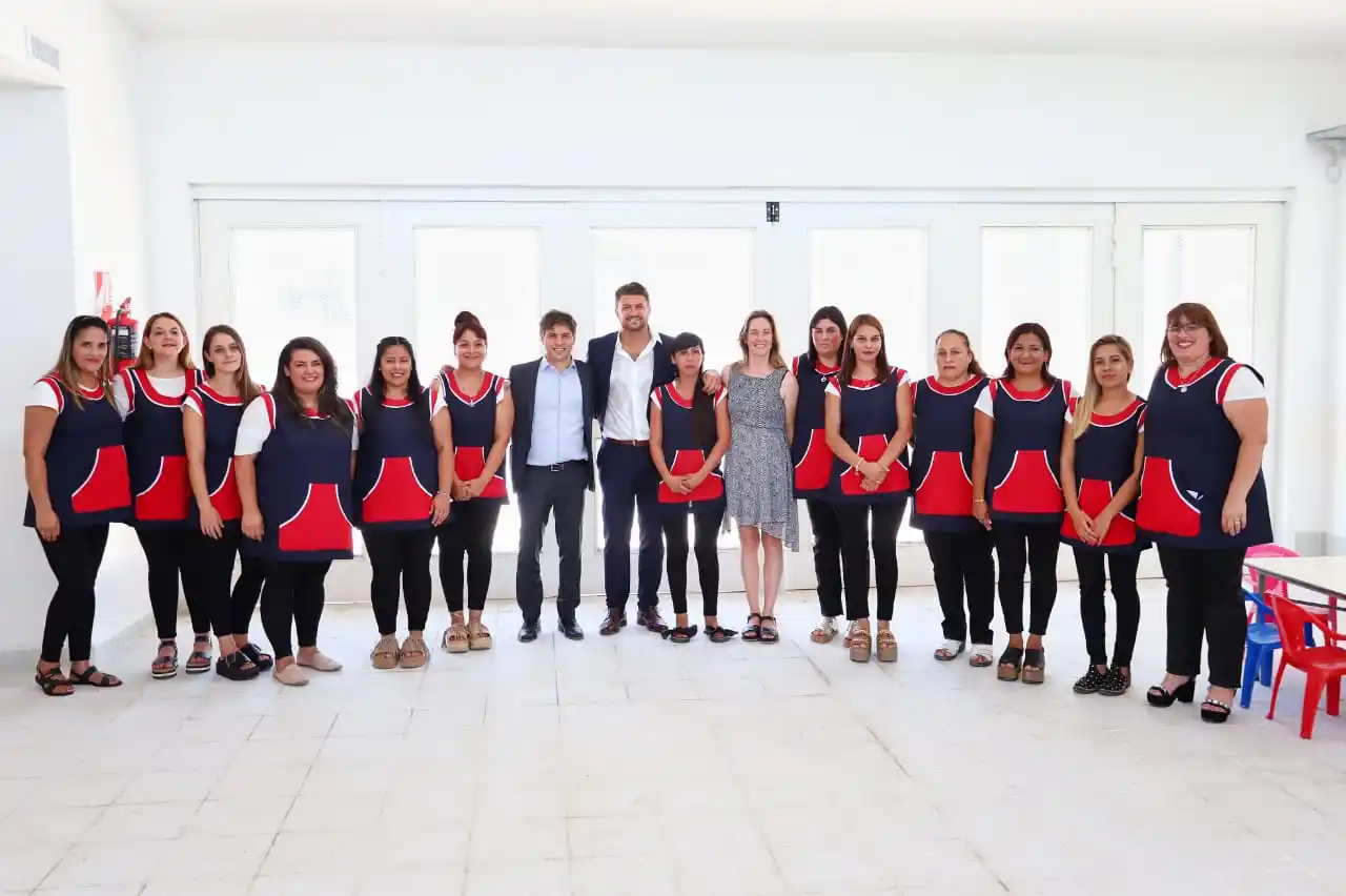 Kicillof en Exaltación de la Cruz: "Esta obra es una de las tantas que se habían frenado", afirmó en inauguración de Jardín Maternal 