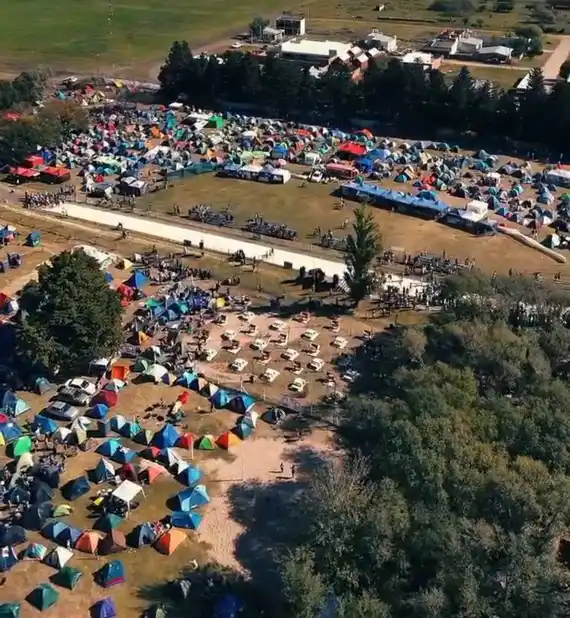 Galarza vibró con el XVI Encuentro Internacional de Baterías, Batucadas y Pasistas