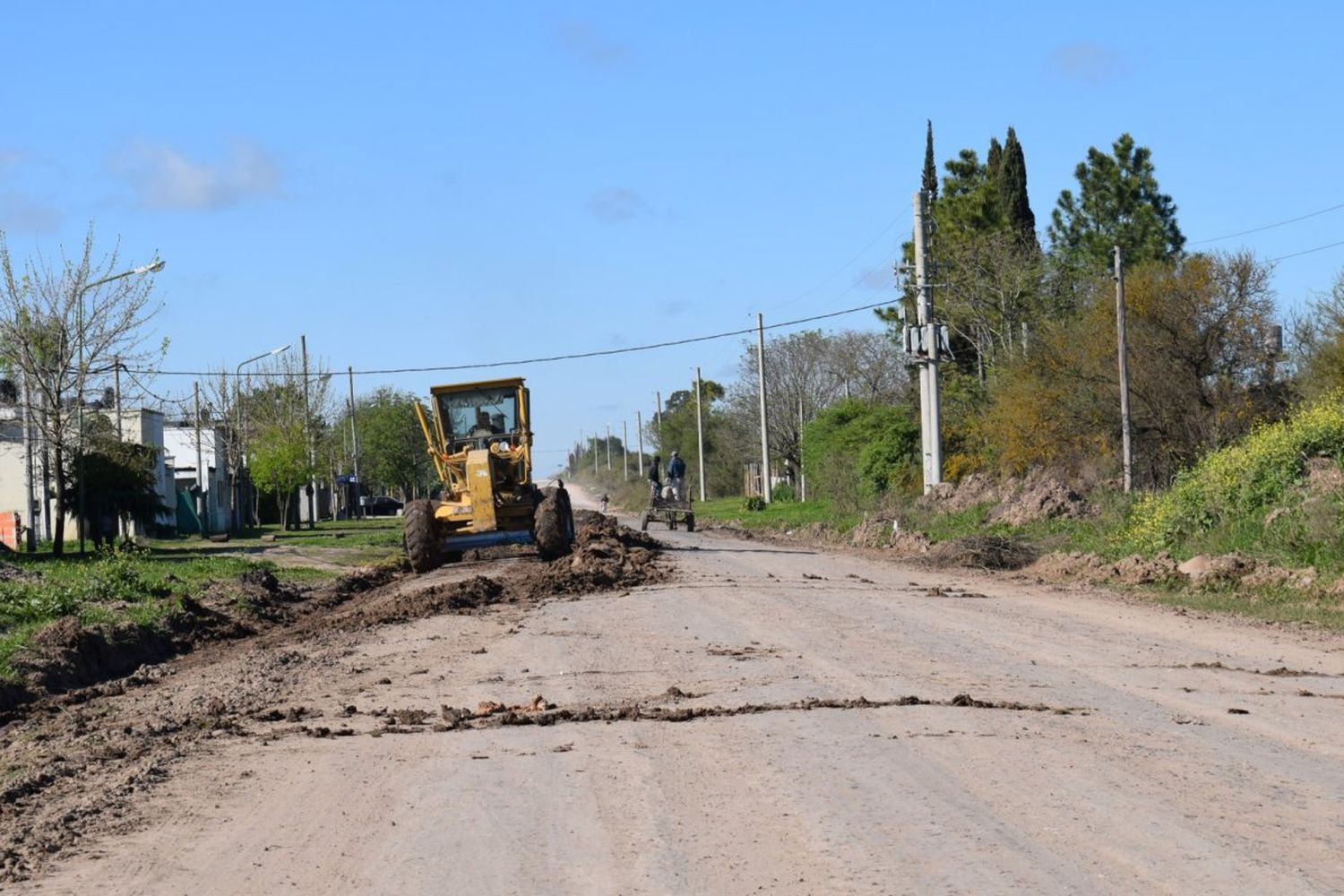 Mantenimiento vial: las zonas donde el Municipio trabaja