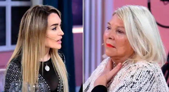 Mientras Fátima Florez imitaba a Cristina, discutió con Elisa Carrió