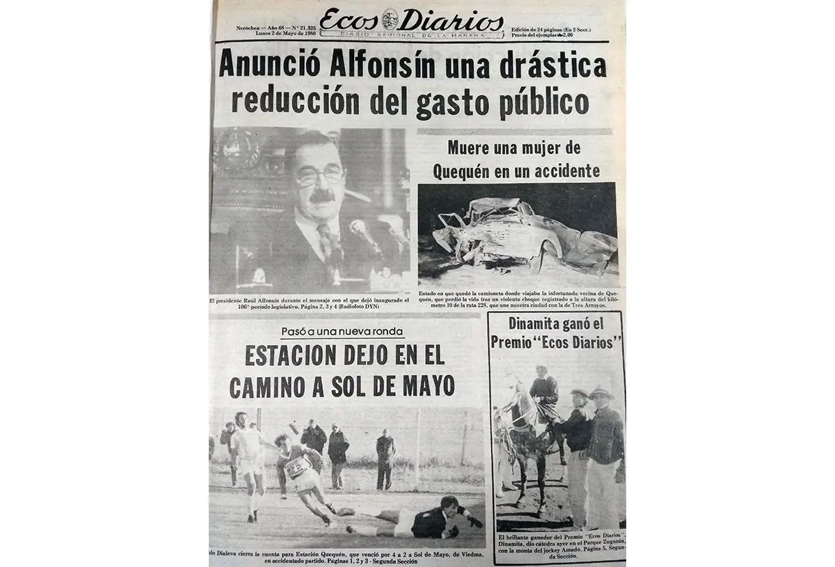 Lunes 2 de mayo de 1988