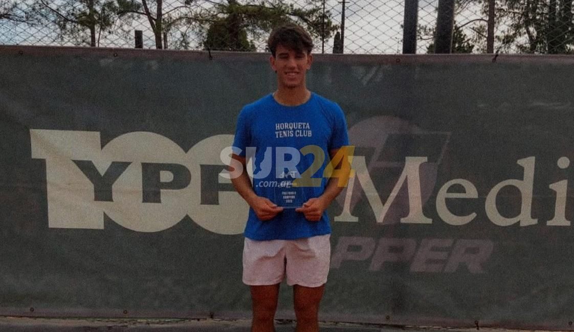 Agustín Mastri, campeón de un Torneo Profesional en Buenos Aires