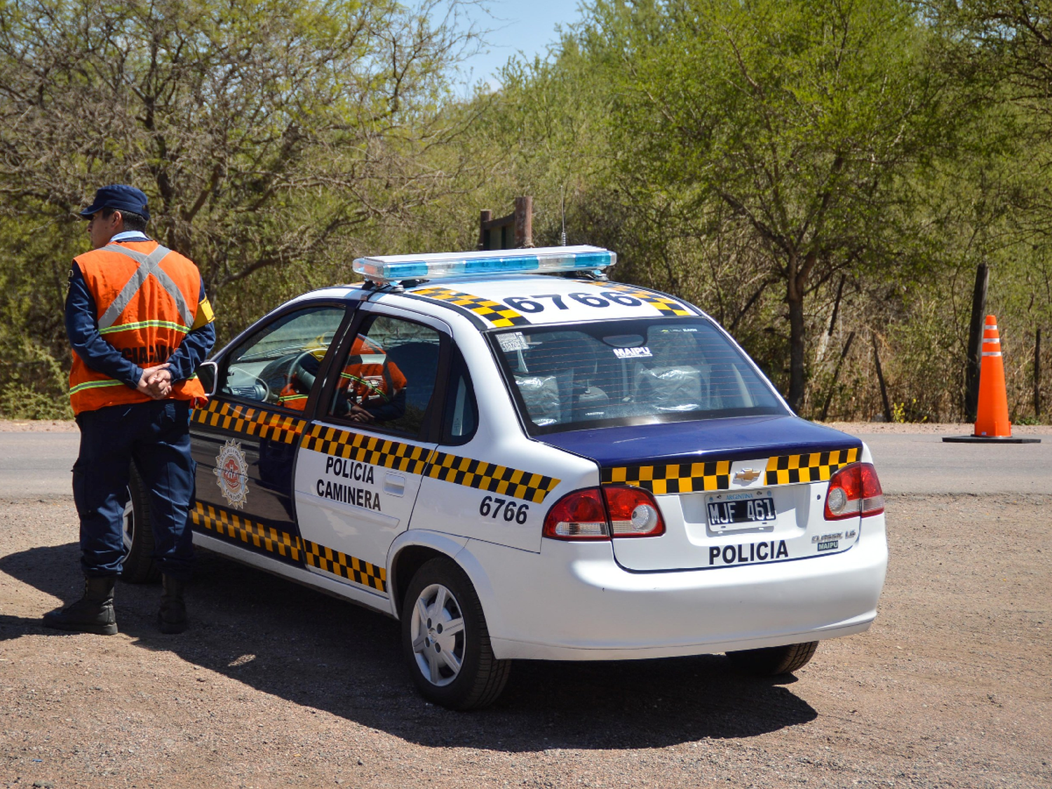 Ruta 19: le hicieron una multa pero quedó detenido por malversación de caudales