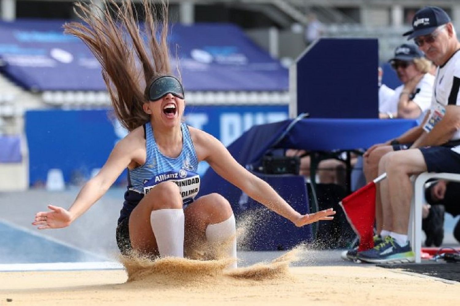 Gran desempeño de la atleta Trinidad Coppola en París