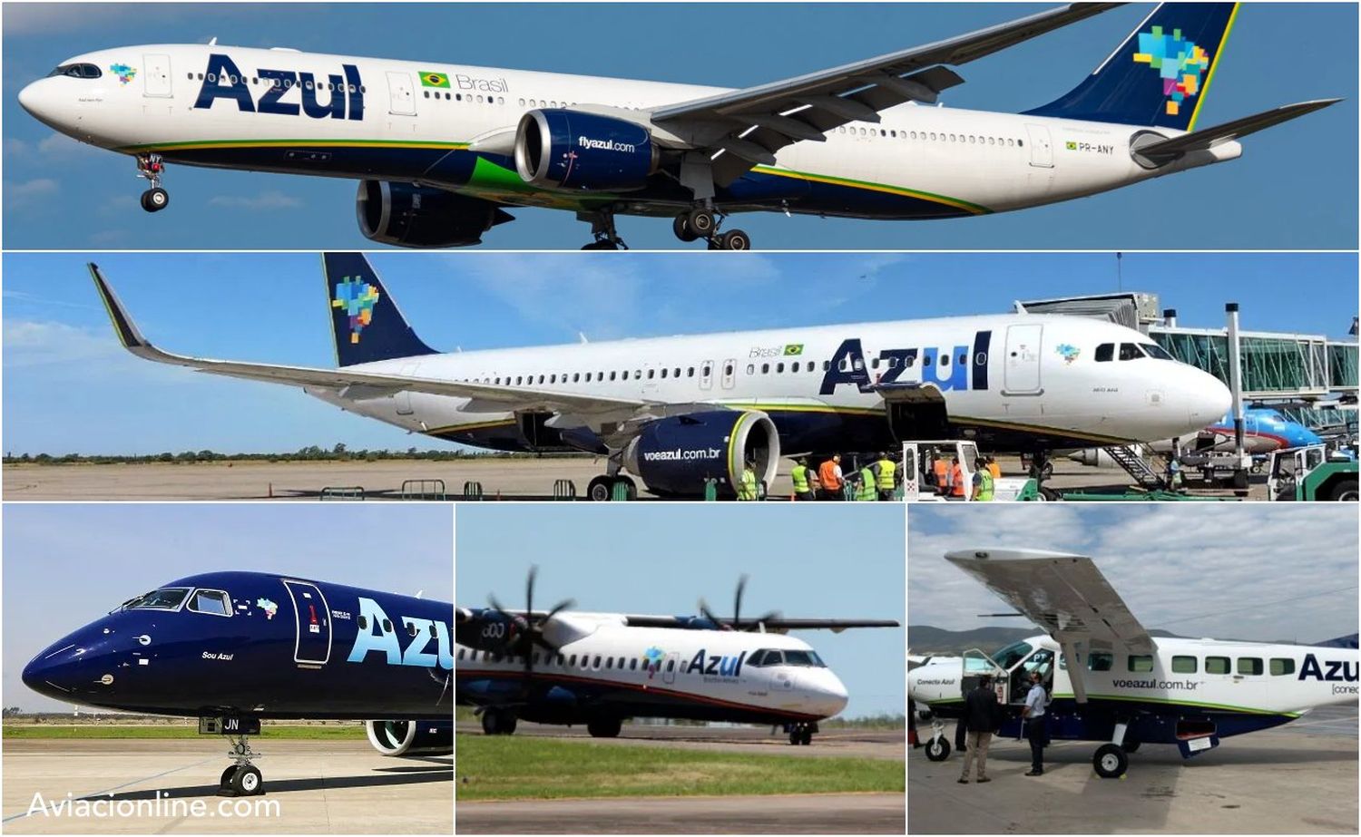 Azul: the diversity of its fleet will allow it to cover 135 destinations before the end of the year