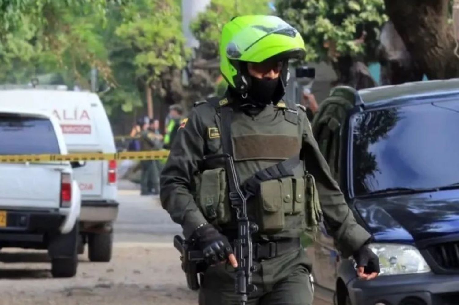 Ataque a balazos a un transporte escolar