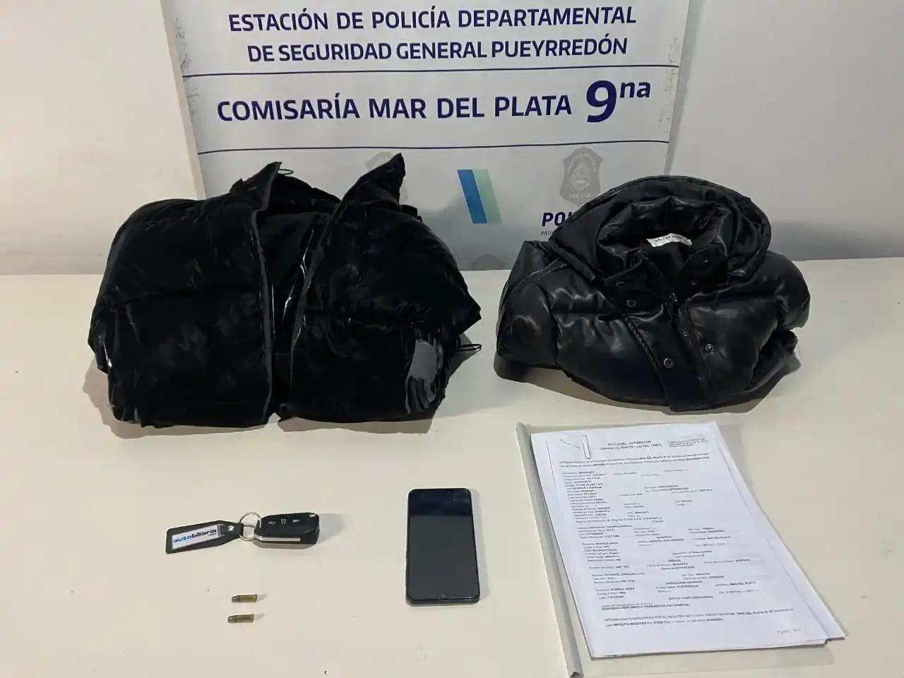 Encontraron los elementos utilizados para cometer el ilícito.