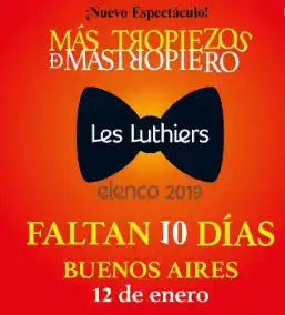 El nuevo show de Les Luthiers. Foto Instagram