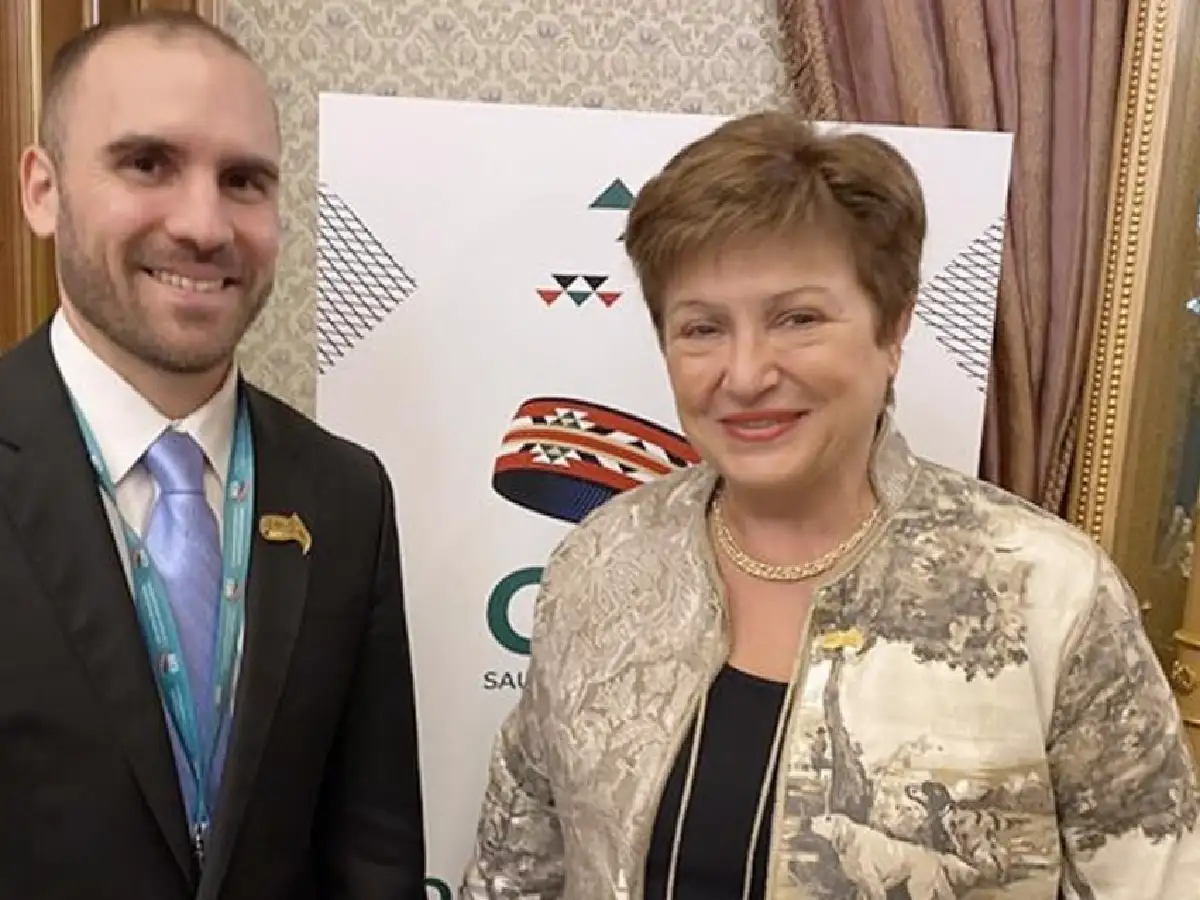 Georgieva: "Queremos ver que la economía argentina se recupere de manera duradera"