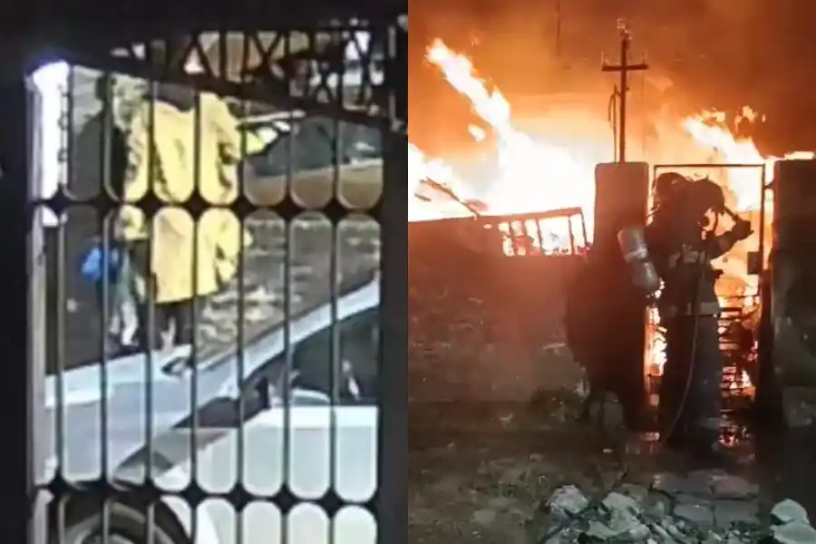 Buscan a un hombre que provocó un importante incendio en una casa de zona oeste