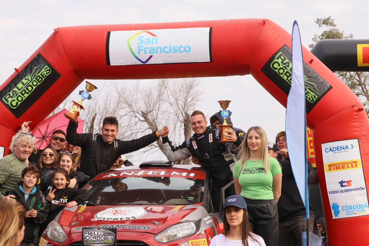 Los hermanos van por un gran 2025 en el Rally Cordobés.