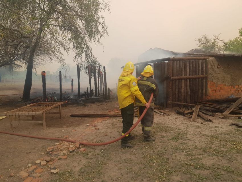 Se evalúan los daños causados a la producción por el déficit hídrico y los incendios