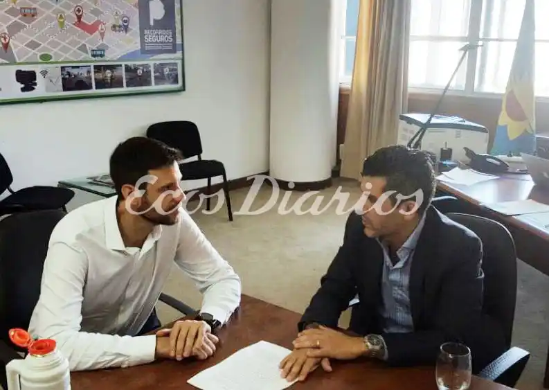 Domínguez Yelpo se reunió con el subsecretario de Transporte