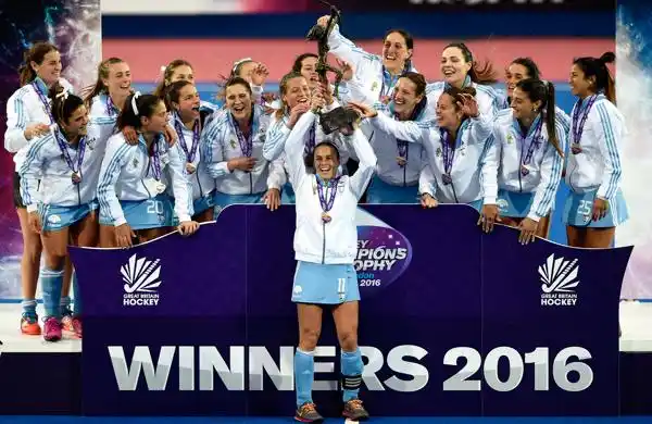 Las Leonas, tricampeonas del Champions Trophy