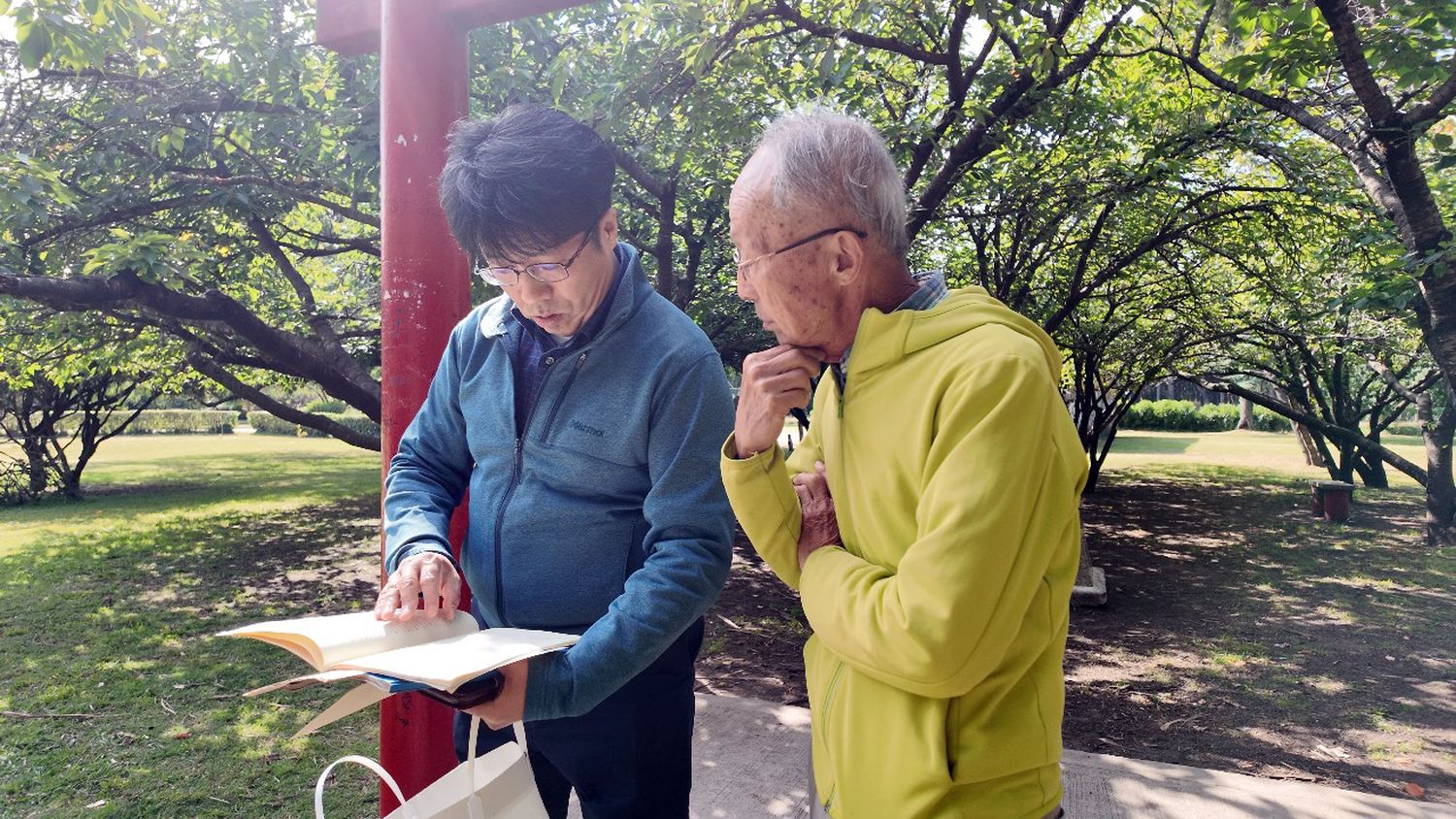 Encuentro en el jardín de los cerezos