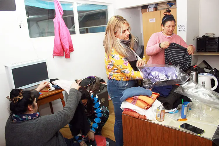 Colecta solidaria de ropa       