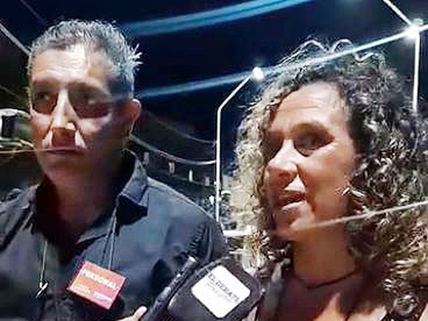 Luis Andrade y Susana De Zan.