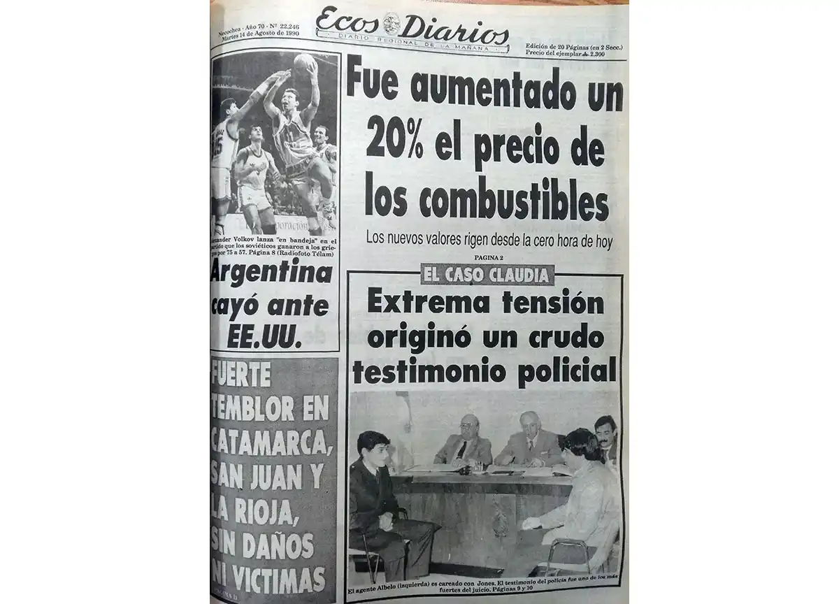 Martes 14 de agosto de 1990