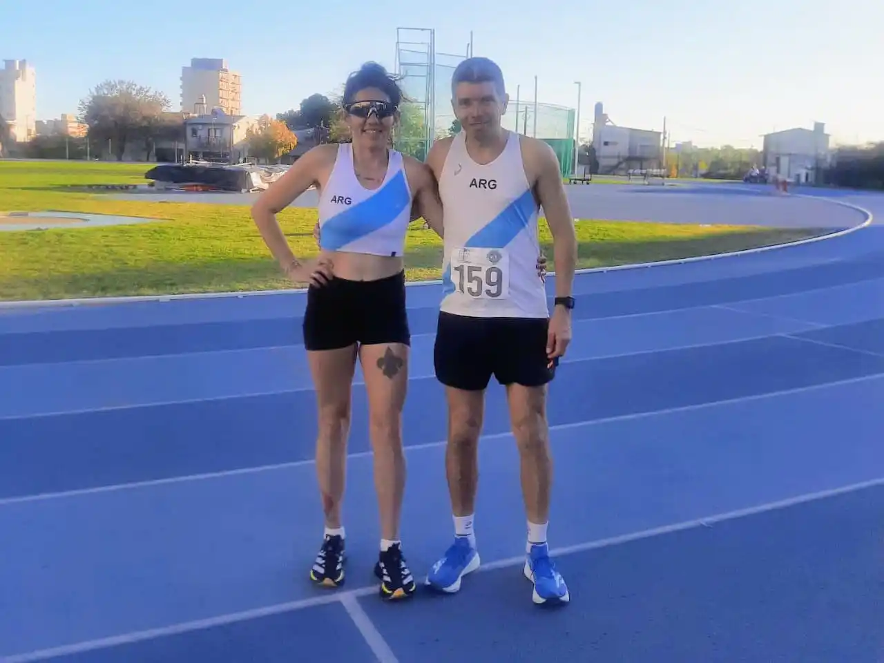 Lisandra Quinteros y Marcos Billén tuvieron una destacada labor en el Grand Prix Internacional del Mercosur