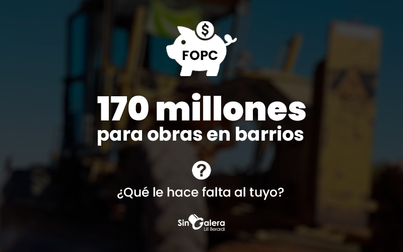 Hay más de $ 170 millones para obras en los barrios: las propuestas de los vecinos