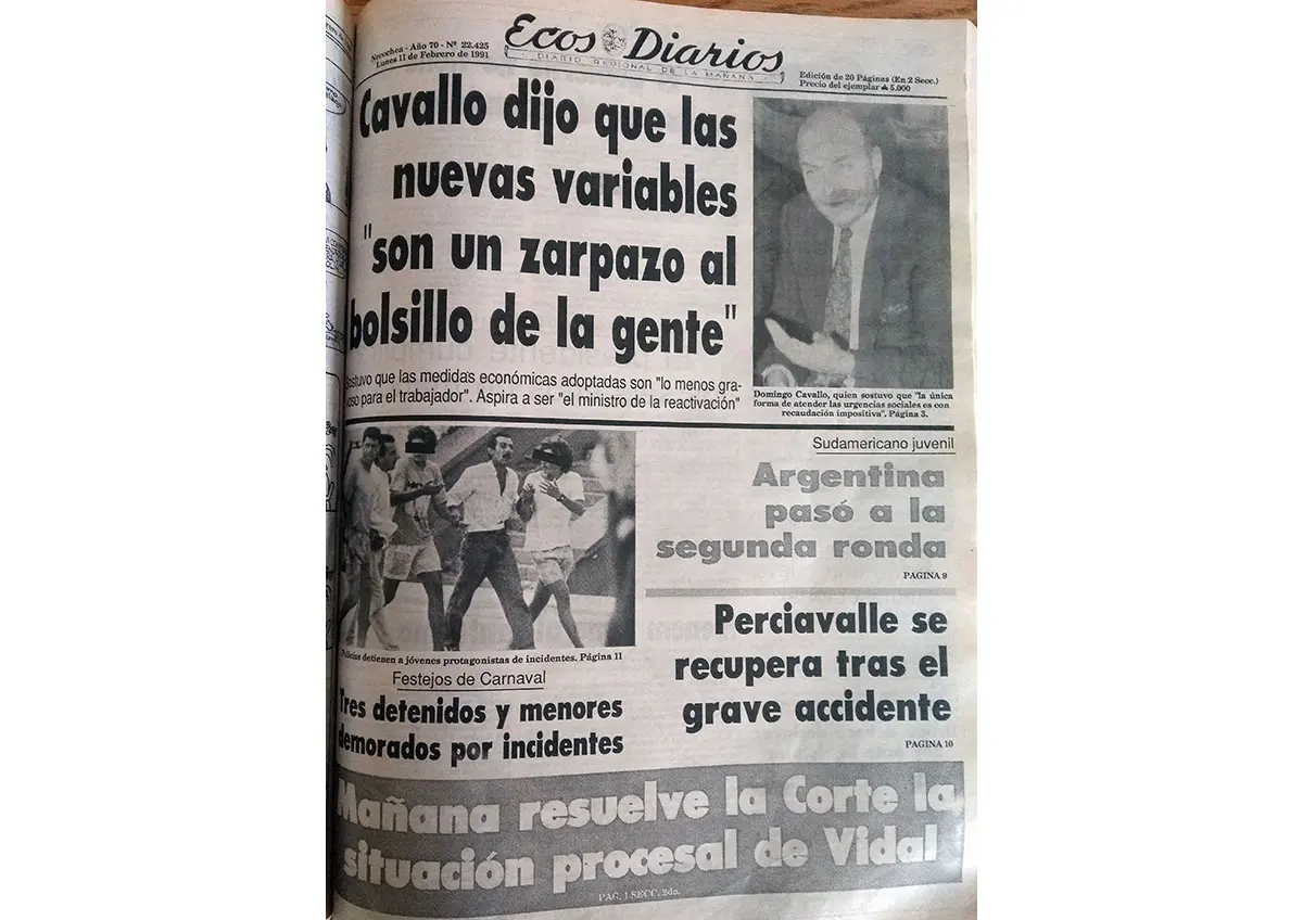 Lunes 11 de febrero de 1991
