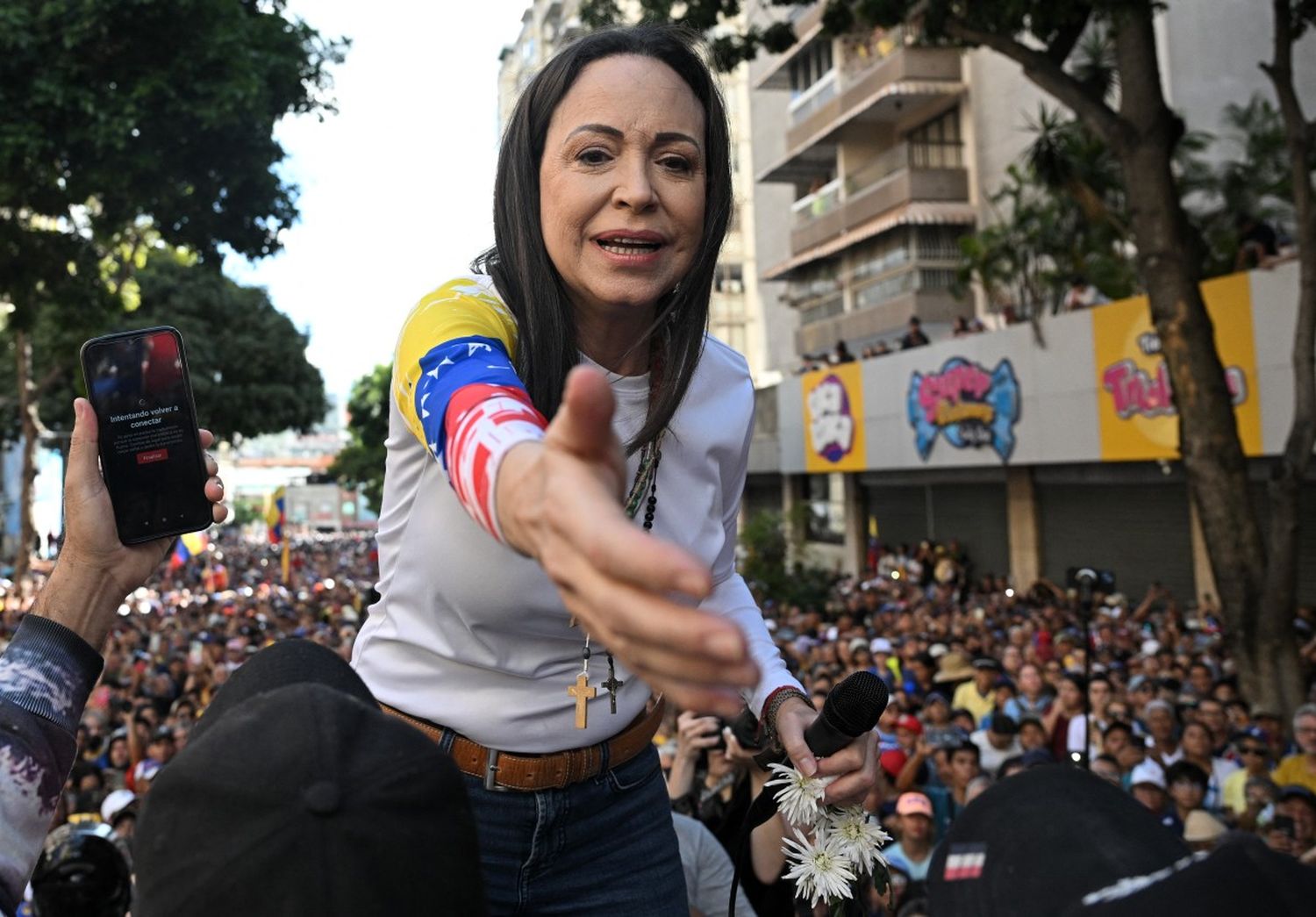 «Te METE MIEDO porque te TIENE MIEDO»: mensaje de María Corina a los trabajadores venezolanos