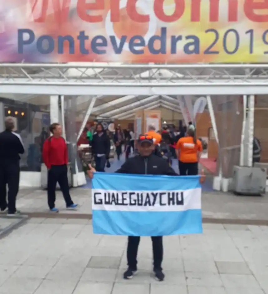 Alejandro Belén corre el Mundial ITU de duatlón en Pontevedra