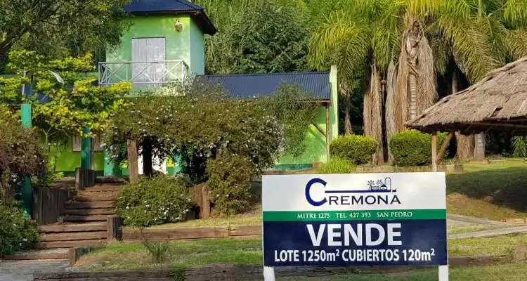 Pusieron a la venta el predio de barranca donde estaba la casilla de Turismo