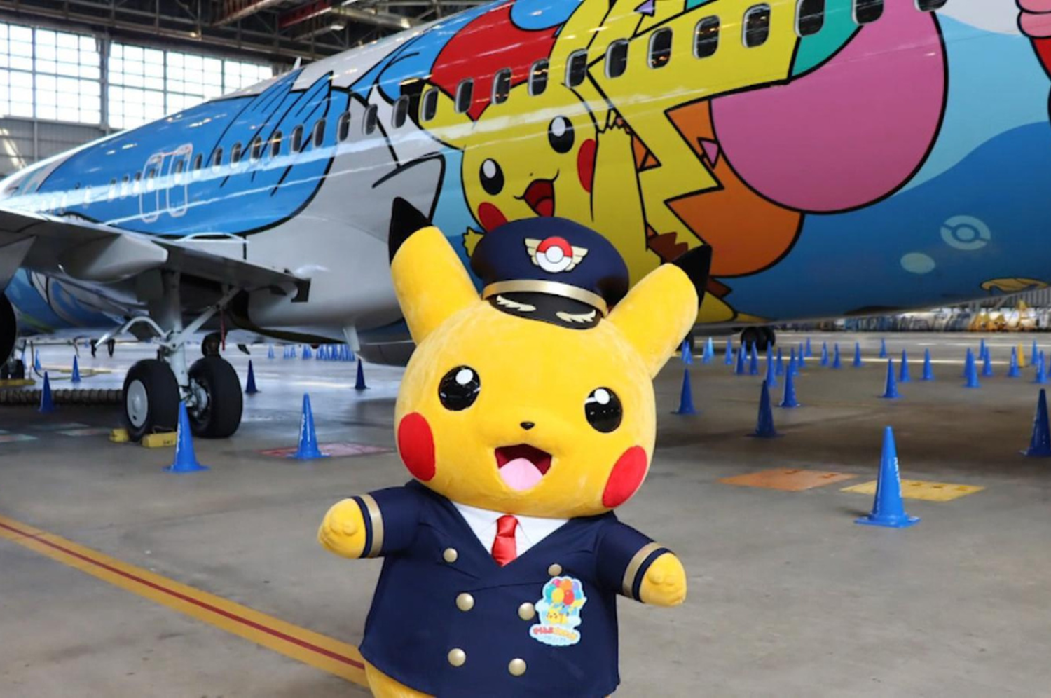 La empresa ANA ha habilitado varios aviones inspirados en Pikachu y sus amigos