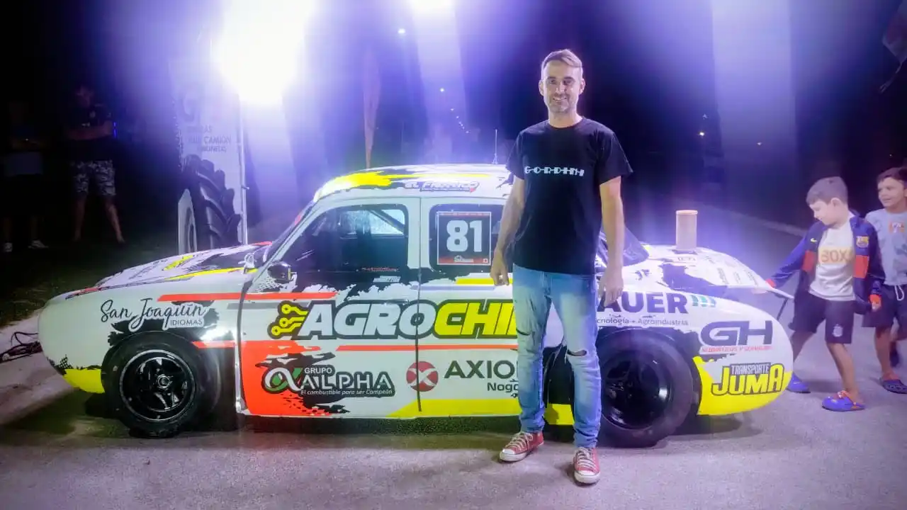 Mariano Marosini fue segundo en la primera fecha de la Competición Especial Entrerriana en Concepción del Uruguay