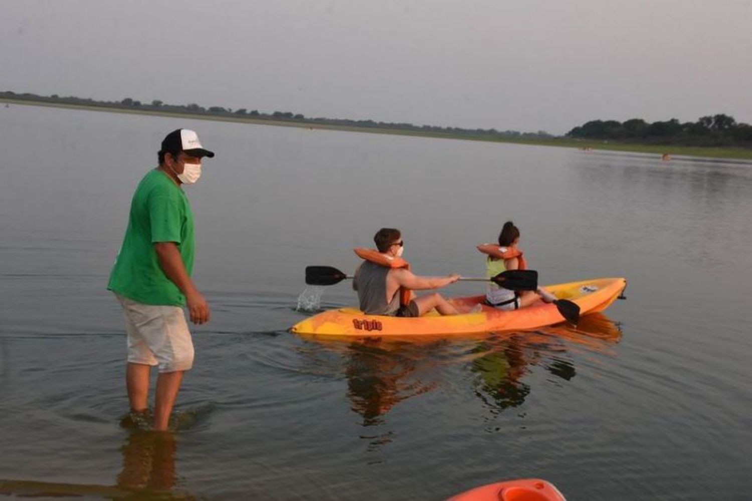 Fin de semana a pleno en la biosfera de Laguna Oca