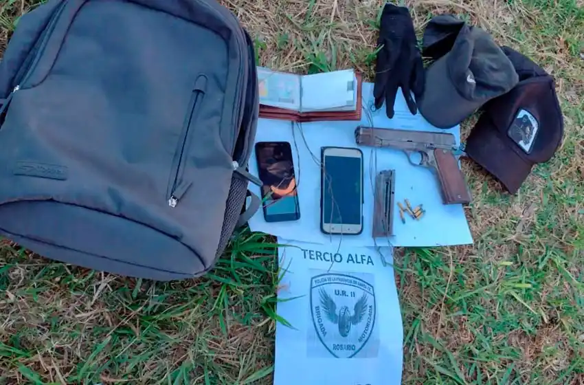 Detuvieron a dos hombres sospechados de un robo luego de una persecución