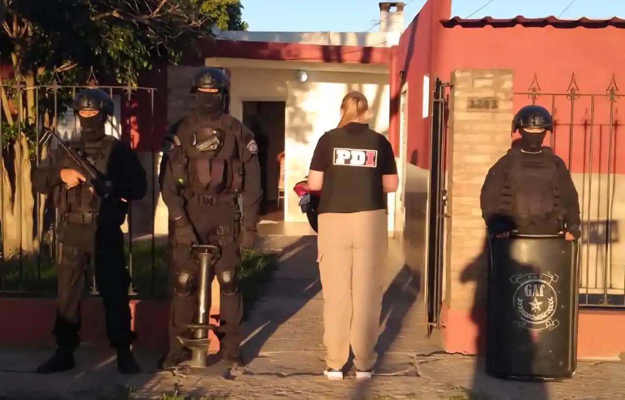 allanamiento en Rafaela - 2