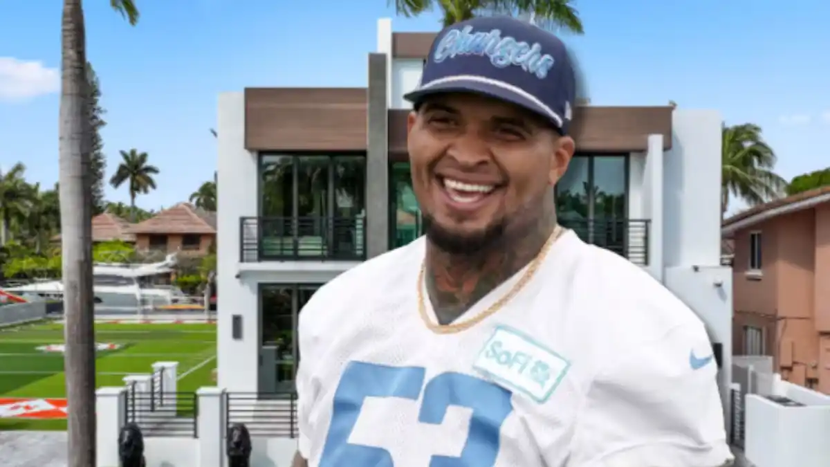 Mike Pouncey puso su mansión a la venta con grandes espacios luminosos y una cancha de futbol americano