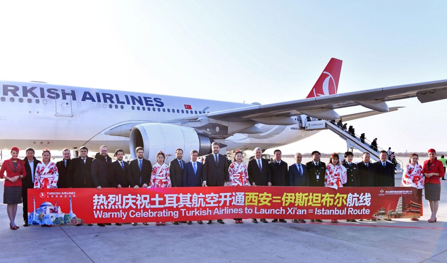 Turkish Airlines empezó a volar a Xi’an, punto de partida de la ruta de la seda