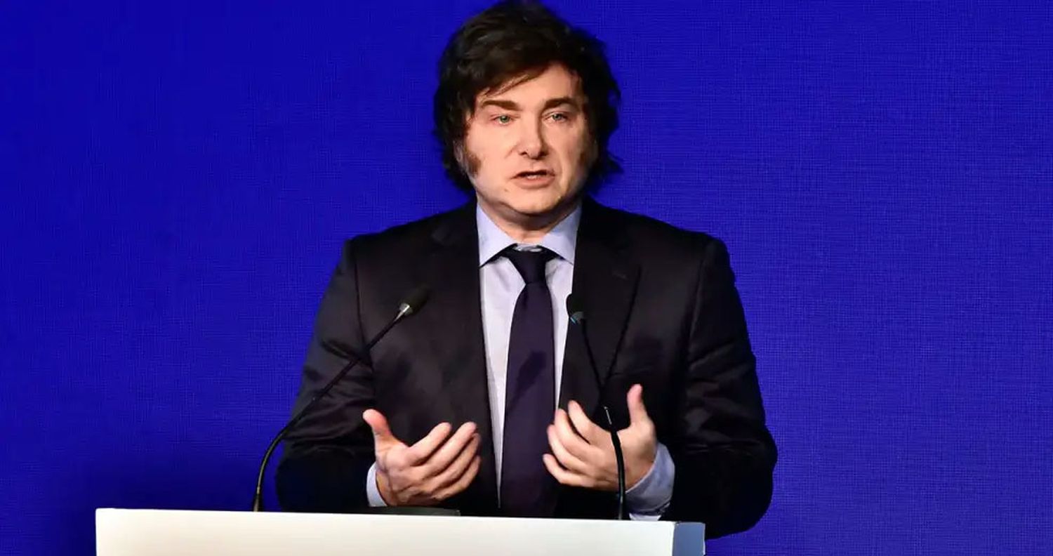 El presidente Javier Milei en el coloquio IDEA | Agencia Na