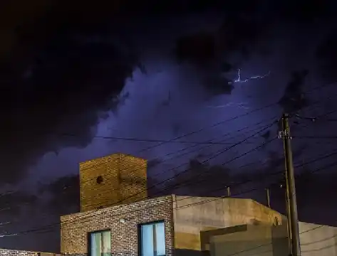 La tormenta dejó más de 120 milímetros de agua