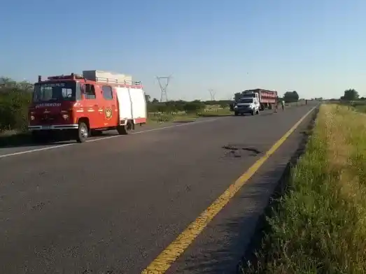 Accidente en ruta 14