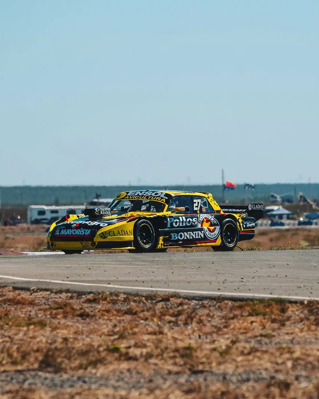 Reynoso se ubica en el puesto 28 en el campeonato del TC Pista