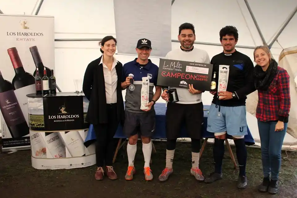 Los locales dominaron en la fecha de footgolf