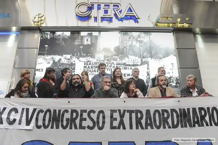 Ctera convocó a un paro nacional docente para el 24 de agosto