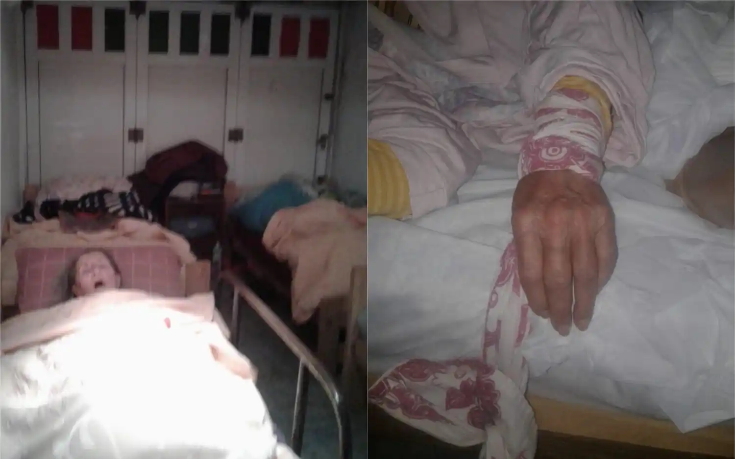 "Hacinados en un garage, con hambre y a oscuras": Así viven los abuelos de un geriátrico trucho en Berazategui 