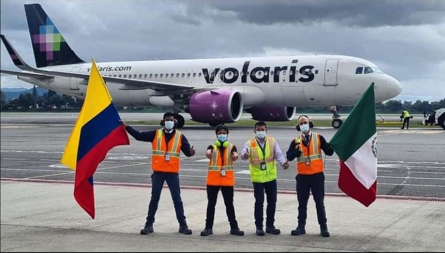 Volaris inaugura su operación en Colombia