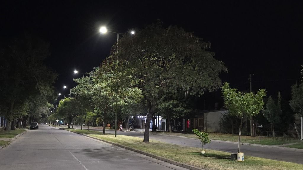Avanza el recambbio de luminarias en Rafaela