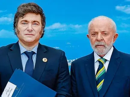 Milei volvió a criticar a Lula y lo acusó de ser un "ladrón": "Es un corrupto y estuvo preso"
