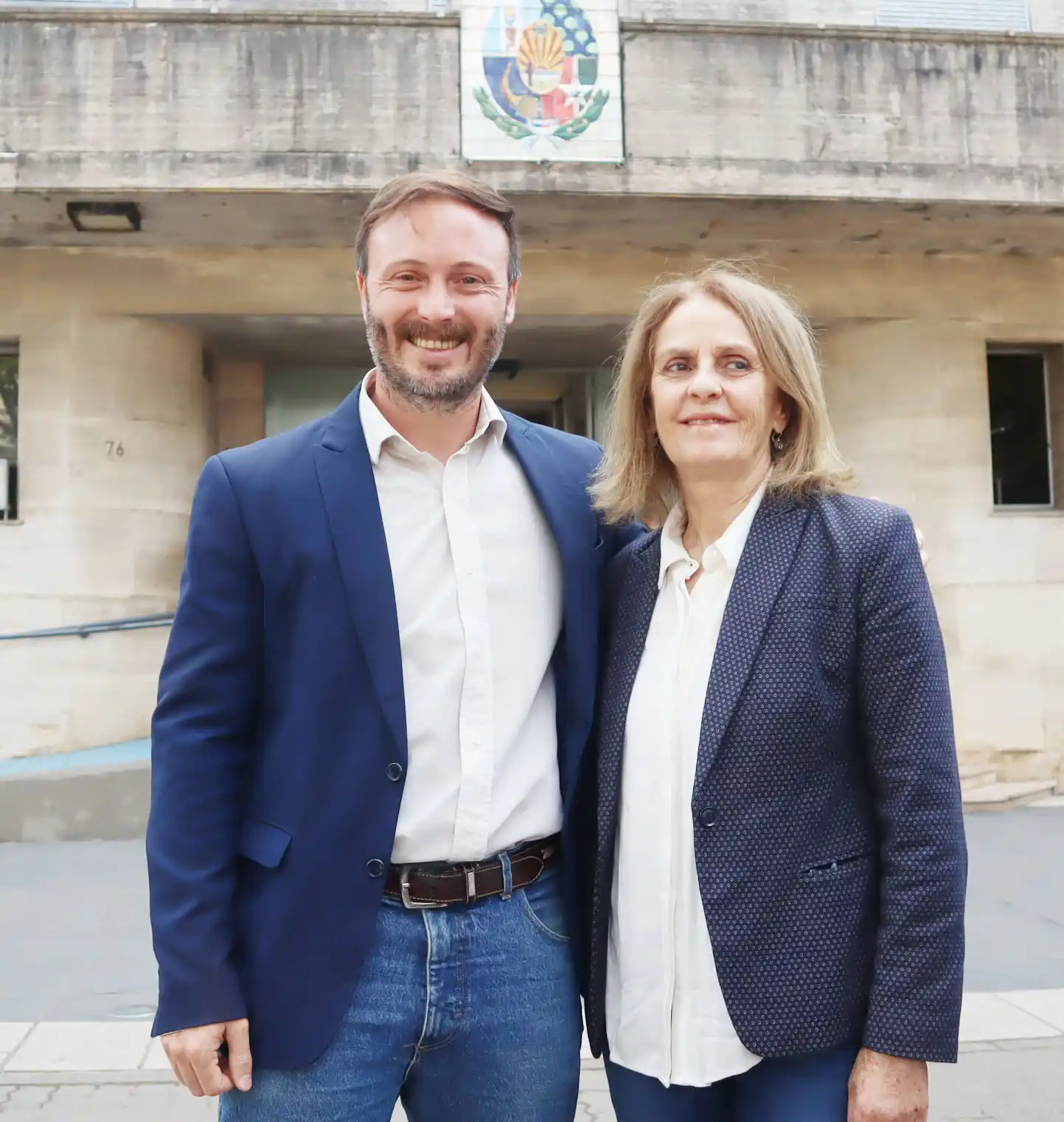 Acto de asunción del intendente Francisco Azcué